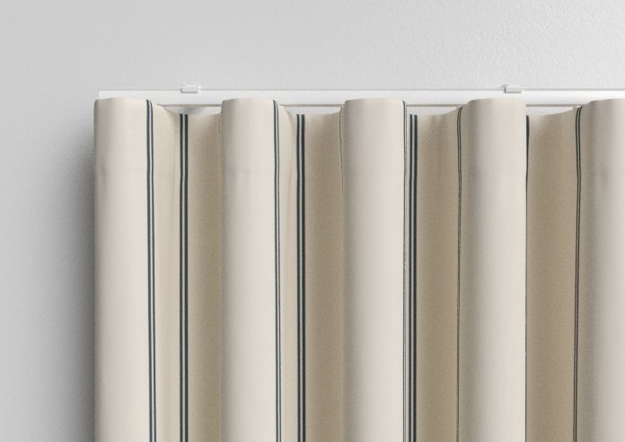 The British Stripe Co. Victoria, Polzeath No.1 - Made to Measure Curtains - Image 13